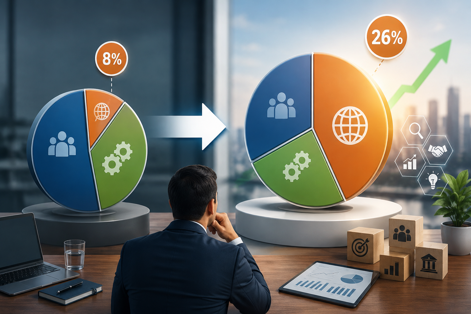 PMP 2026 Domain Weights Explained: Why Business Environment Jumped from 8% to 26%