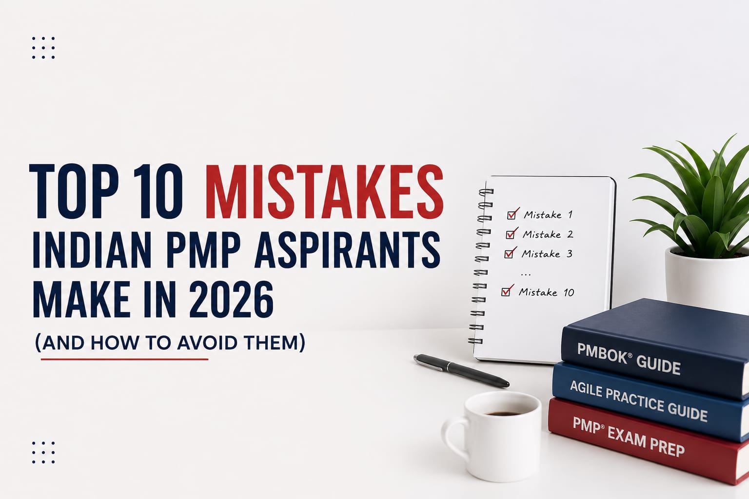 Top 10 Mistakes Indian PMP Aspirants Make in 2026 (And How to Avoid Them)
