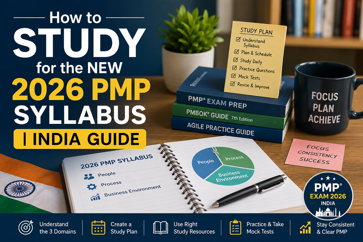 How to Study for the New 2026 PMP Syllabus | India Guide