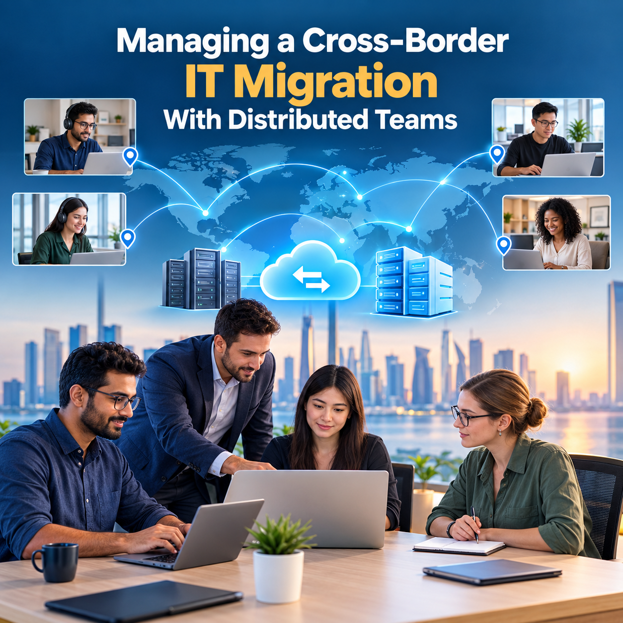 Managing a Cross-Border IT Migration With Distributed Teams