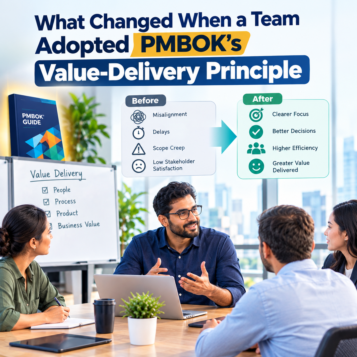What Changed When a Team Adopted PMBOK's Value-Delivery Principle