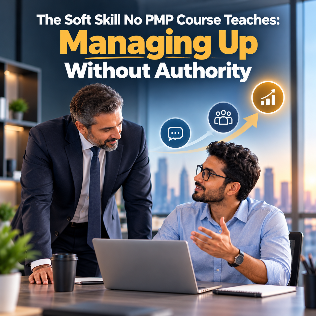 The Soft Skill No PMP Course Teaches: Managing Up Without Authority