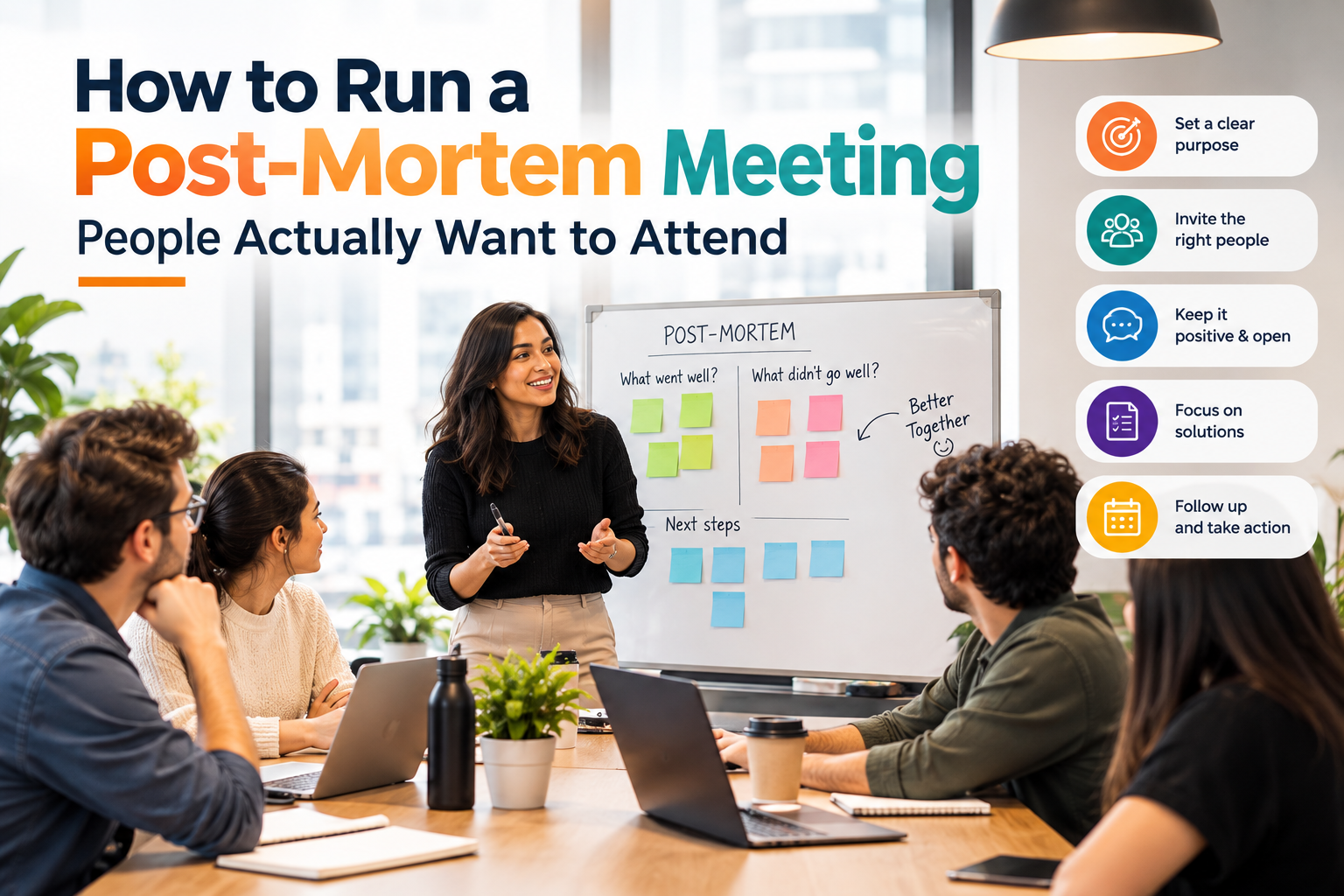 How to Run a Post-Mortem Meeting People Actually Want to Attend