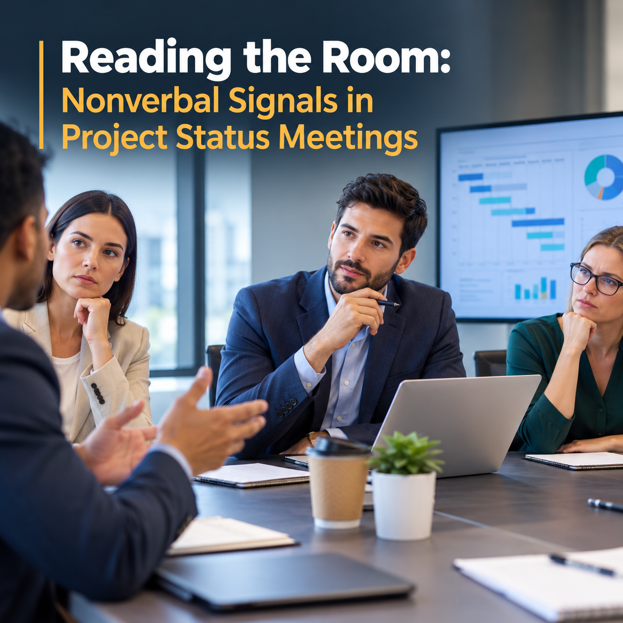 Reading the Room: Nonverbal Signals in Project Status Meetings