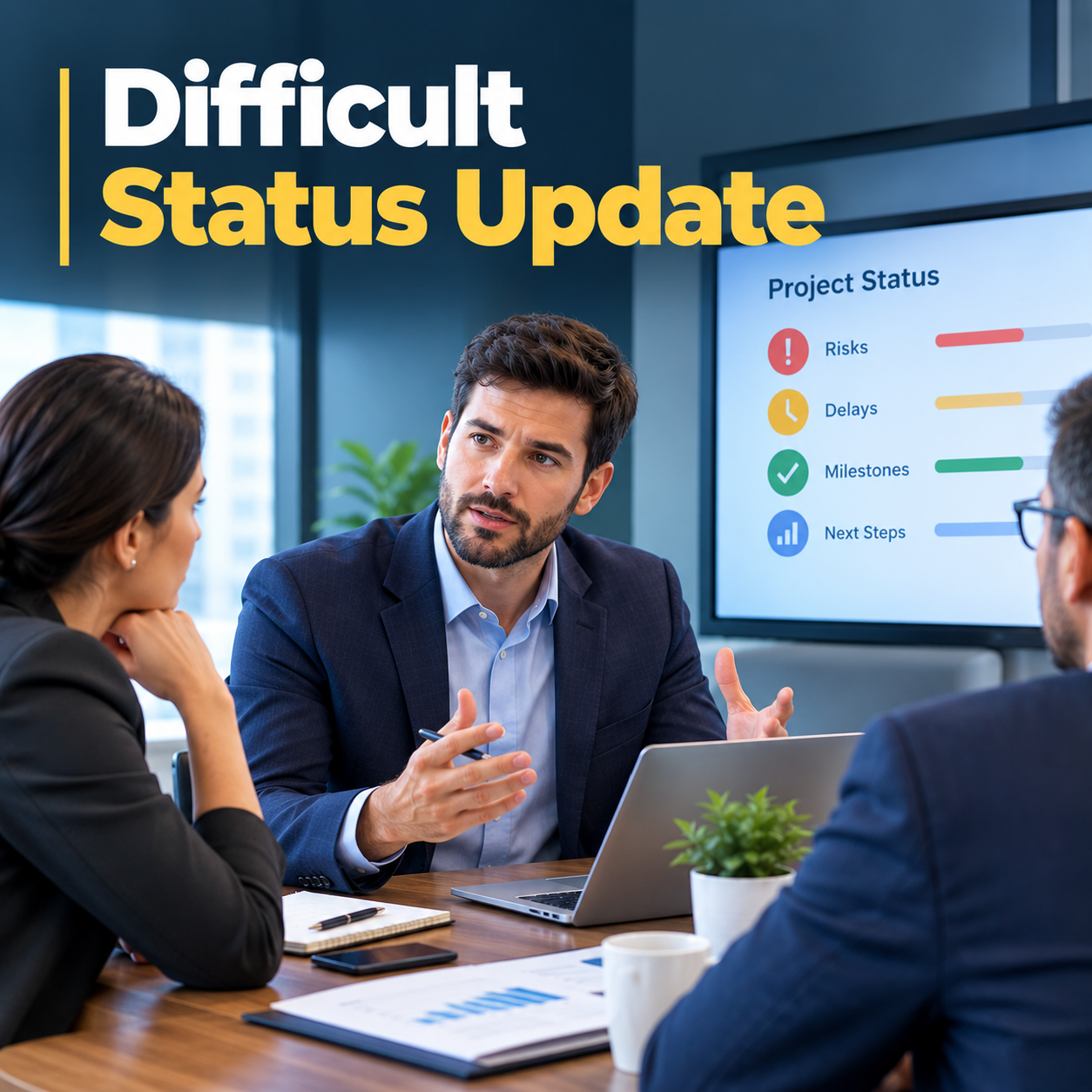 The Art of the Difficult Status Update: Delivering Bad News Early