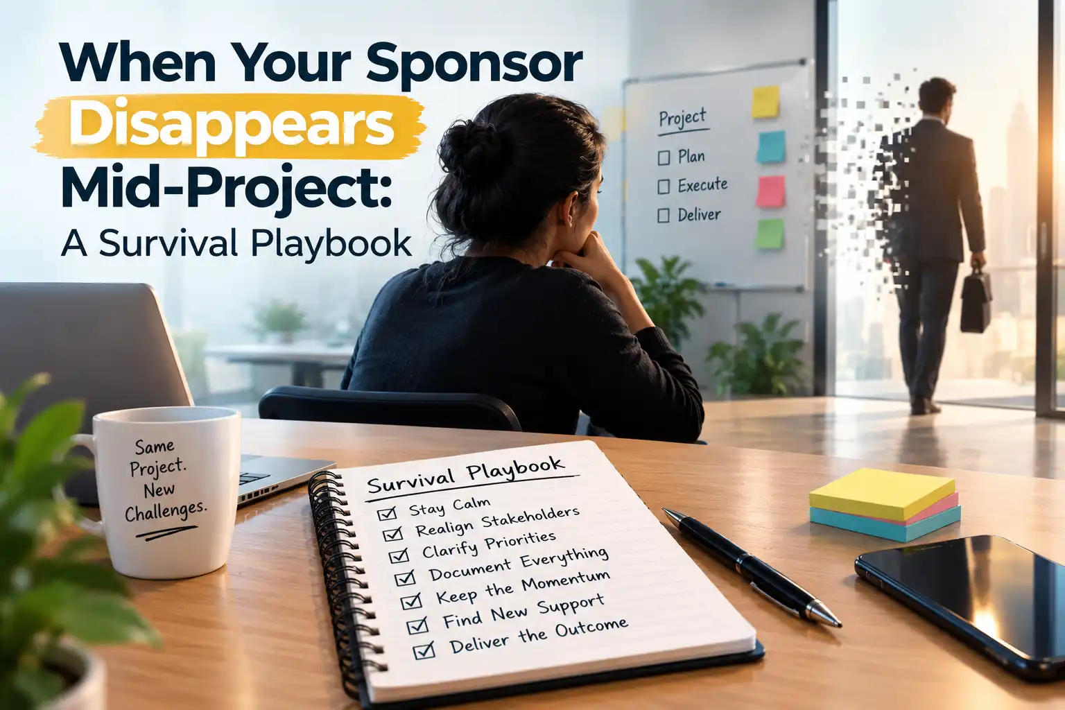 Project Sponsor Management: When Your Sponsor Disappears Mid-Project (A Survival Playbook)