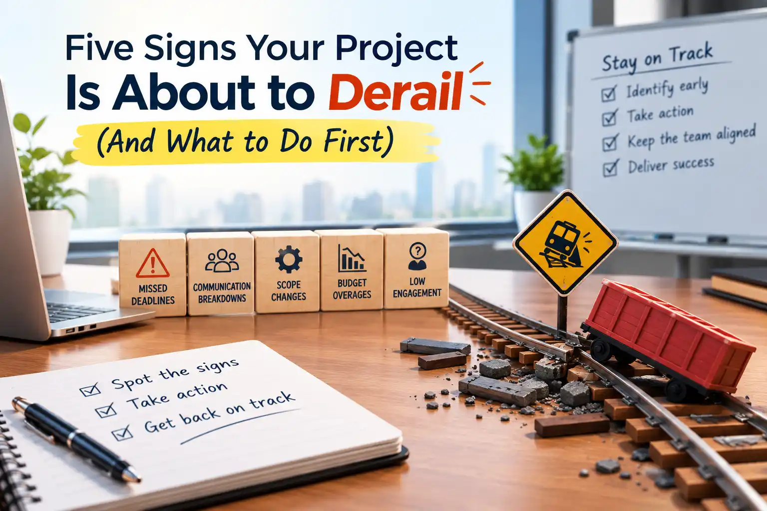 Signs of Project Failure: Five Warning Signs Your Project Is About to Derail (And What to Do First)