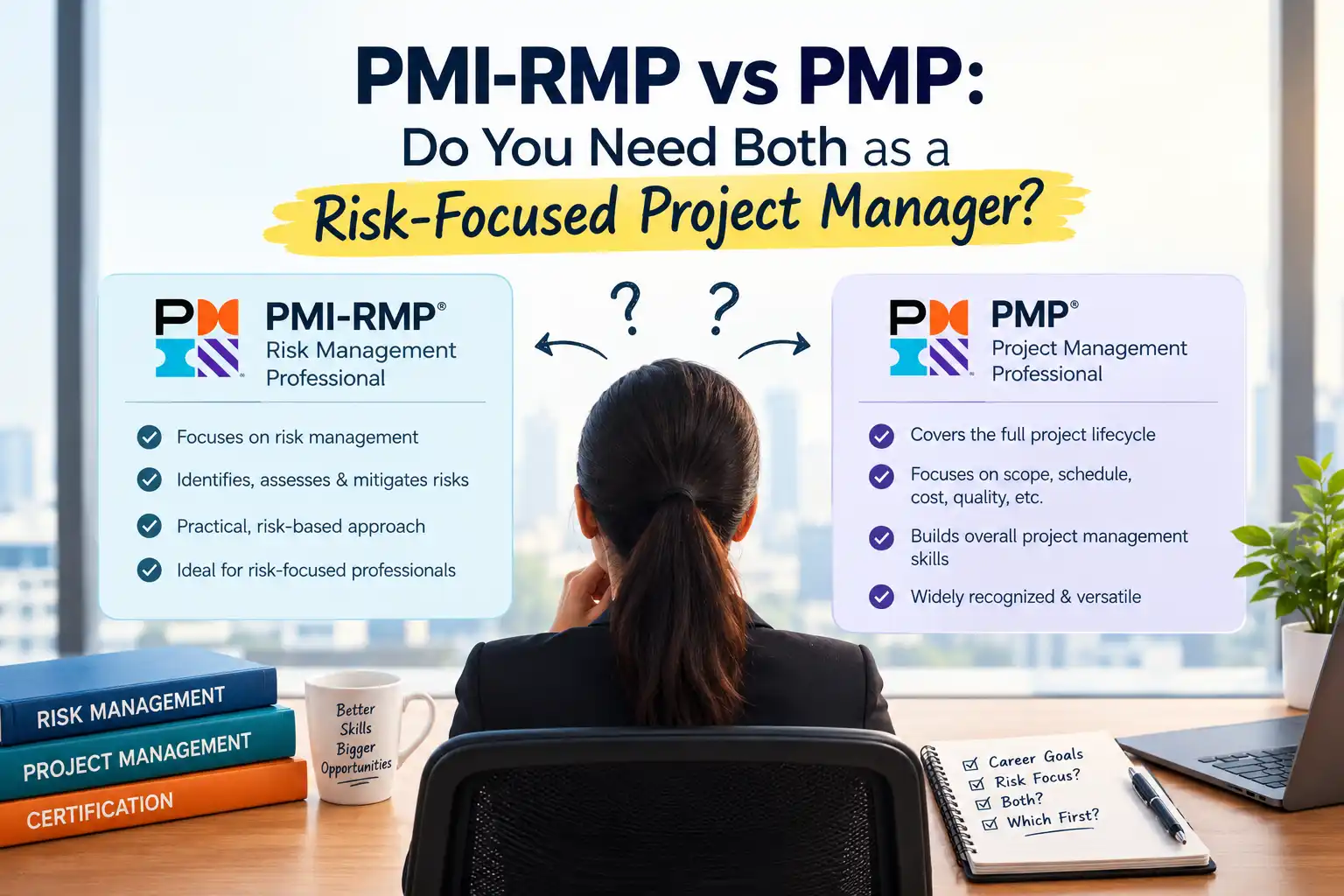 PMI-RMP vs PMP: Do You Need Both as a Risk-Focused Project Manager?